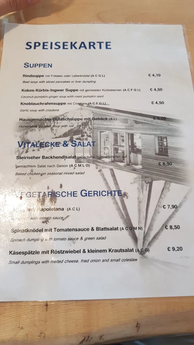 Speisekarte photo 8
