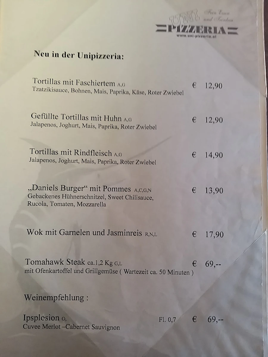 Speisekarte photo 2