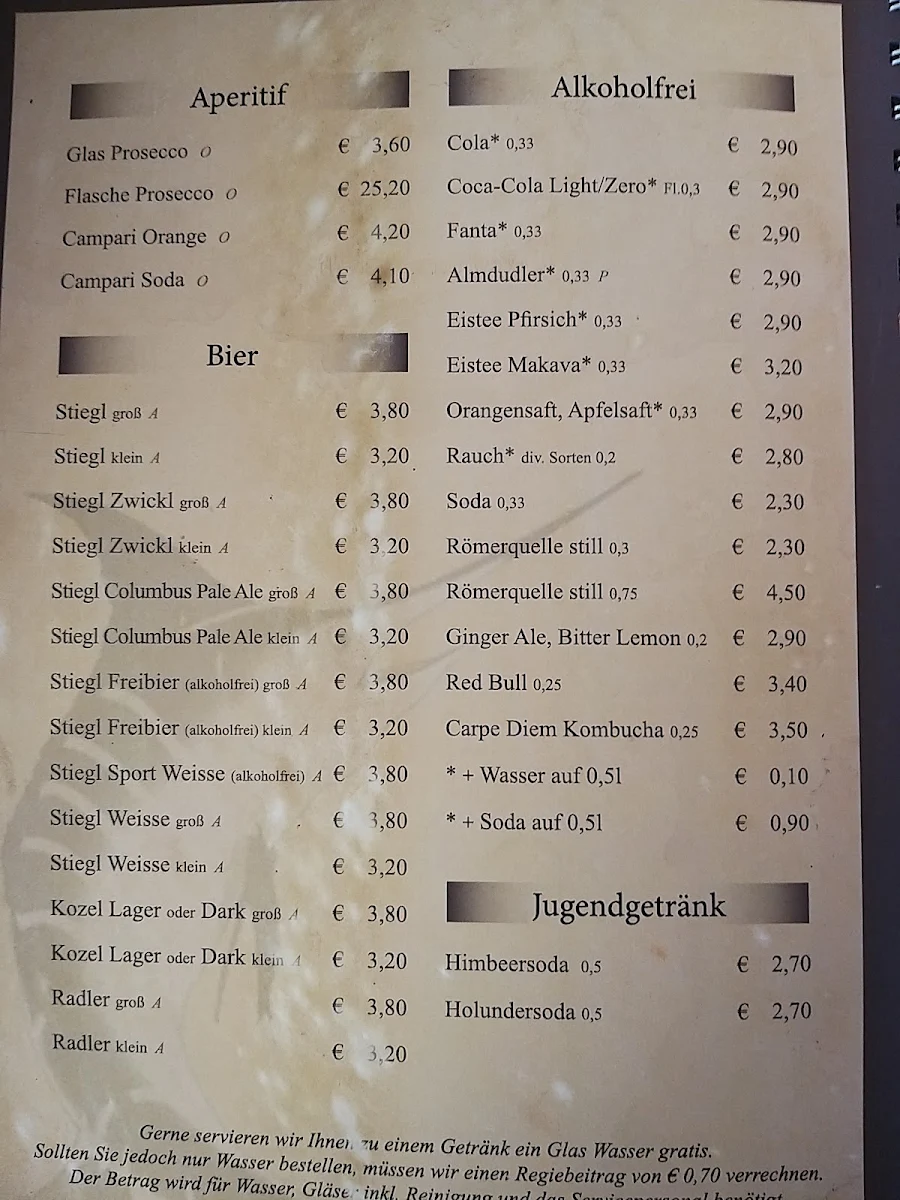 Speisekarte photo 3