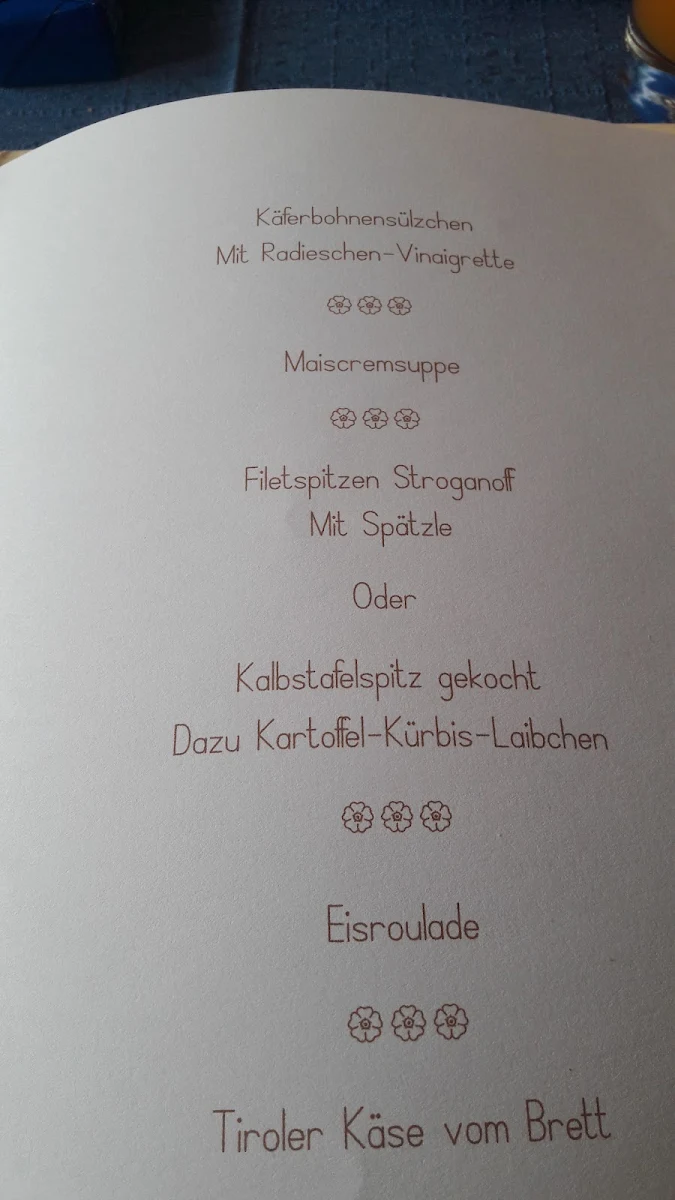 Speisekarte photo 6