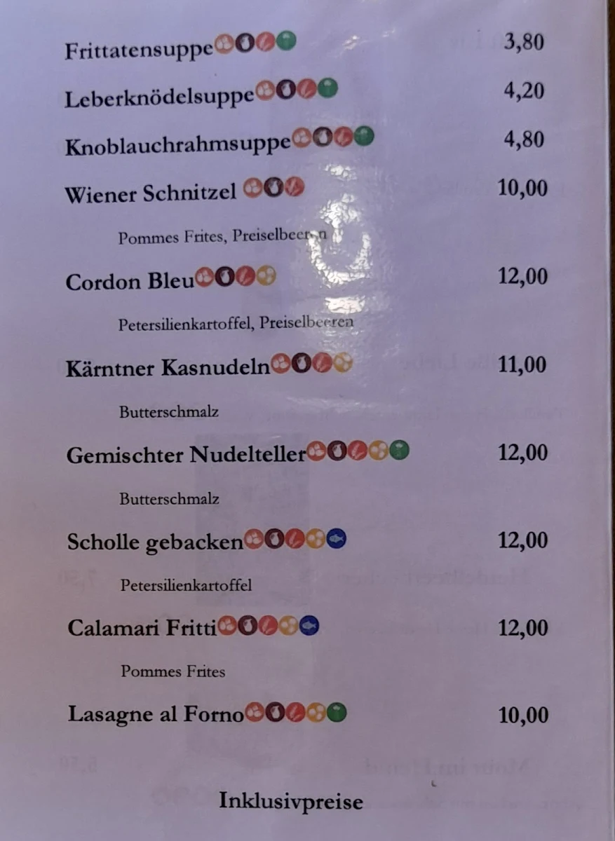 Speisekarte photo 1