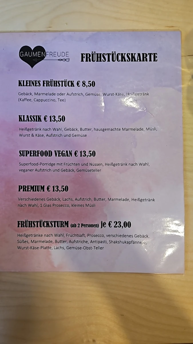 Speisekarte photo 2
