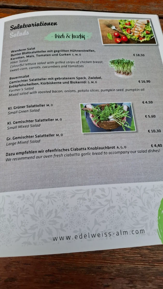 Speisekarte photo 3