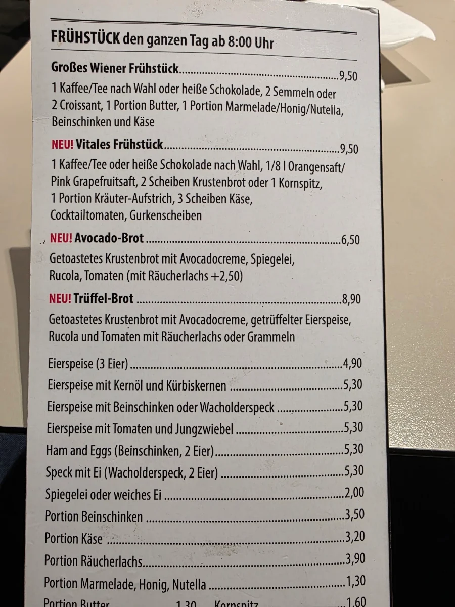 Speisekarte photo 5