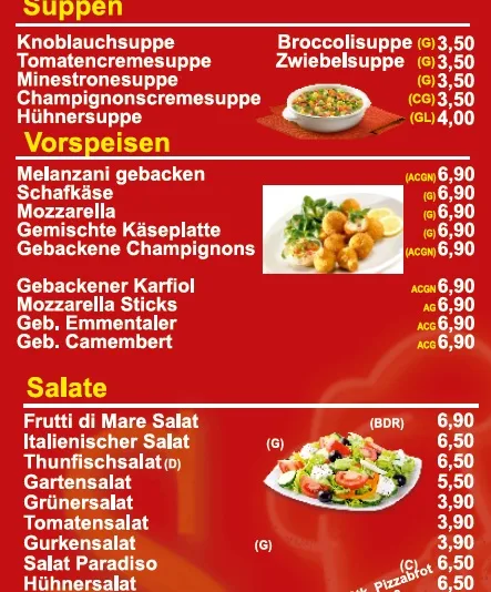 Speisekarte photo 6