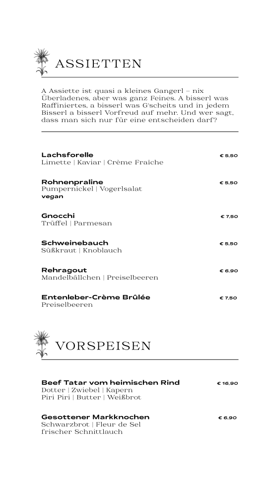 Speisekarte photo 3