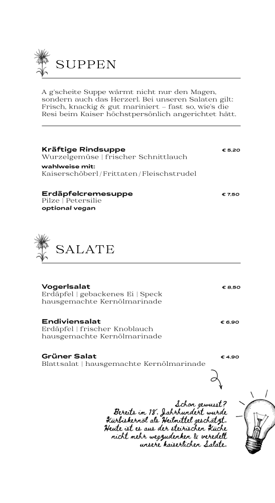 Speisekarte photo 5