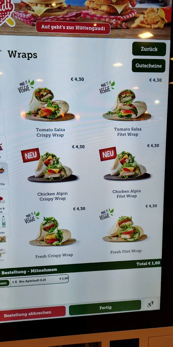 Speisekarte photo 1