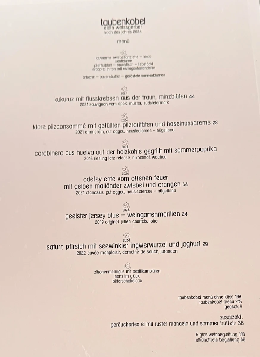 Speisekarte photo 1
