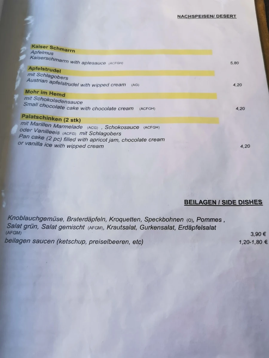 Speisekarte photo 6