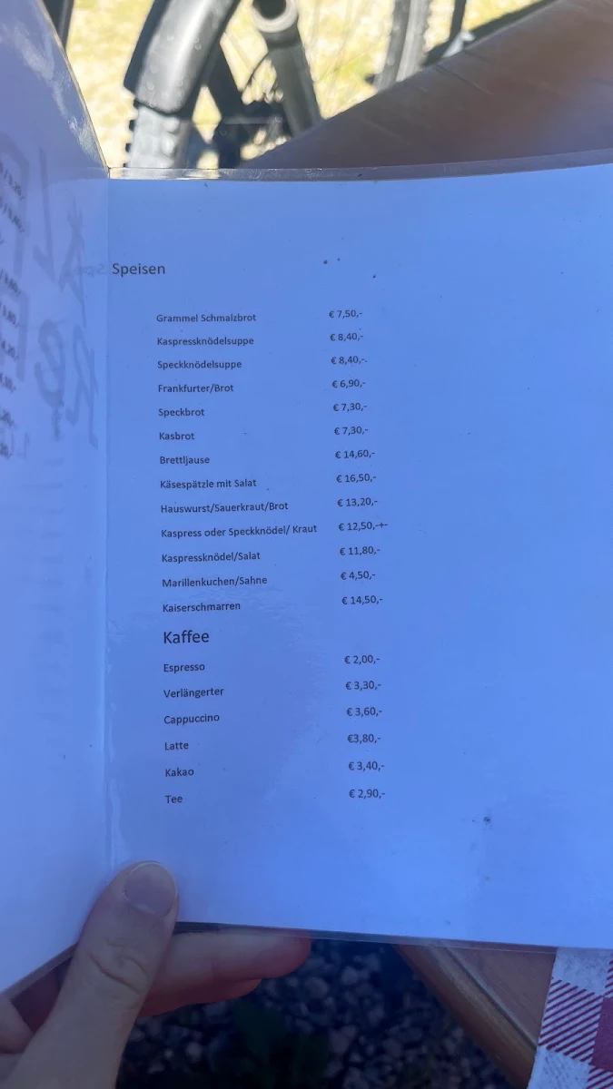 Speisekarte photo 5