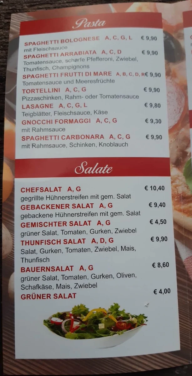 Speisekarte photo 1
