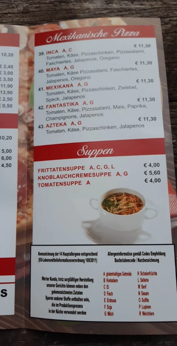 Speisekarte photo 4
