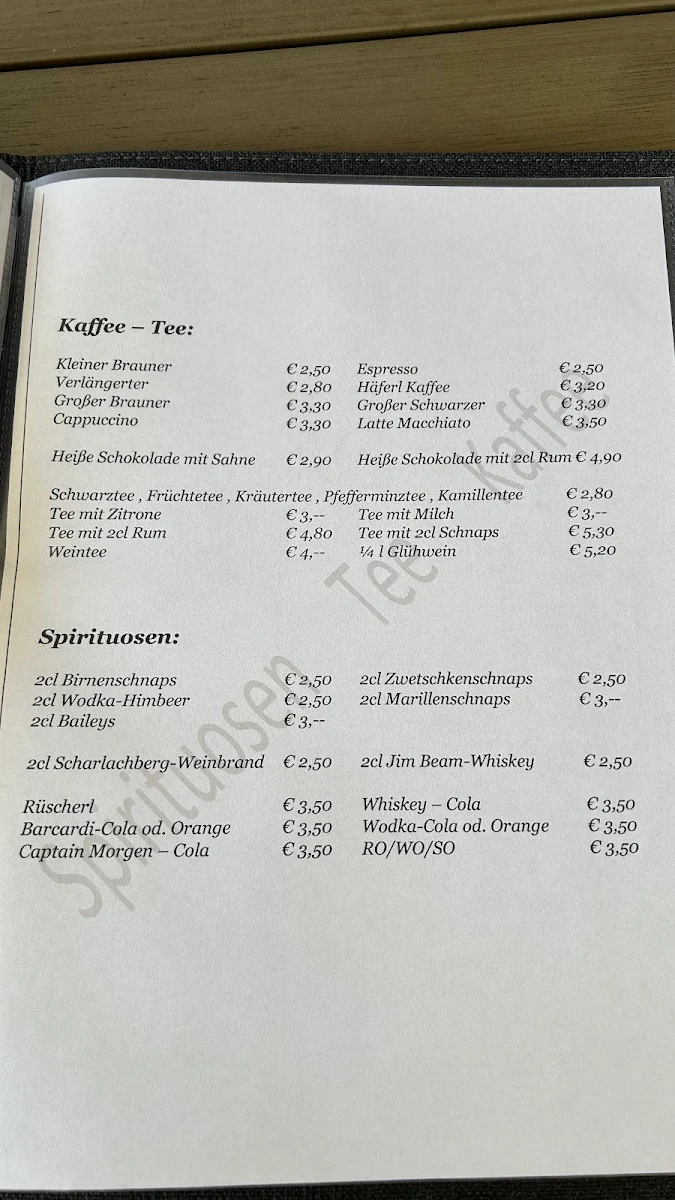 Speisekarte photo 1