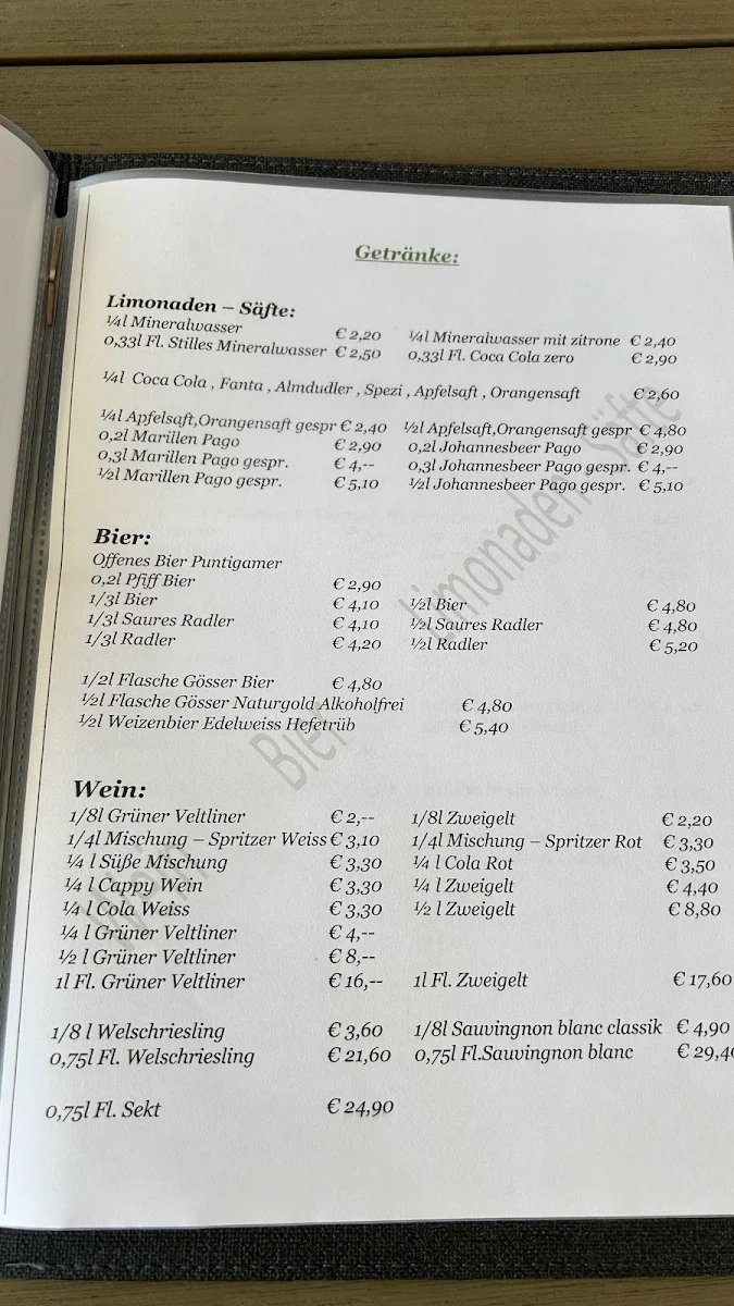 Speisekarte photo 3