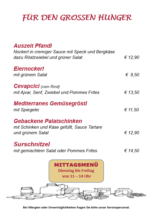 Speisekarte photo 2