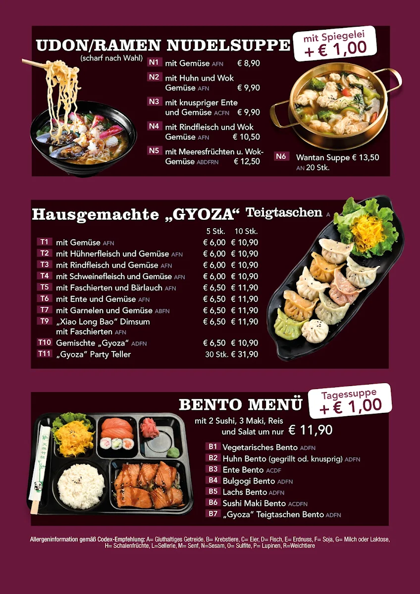 Speisekarte photo 1