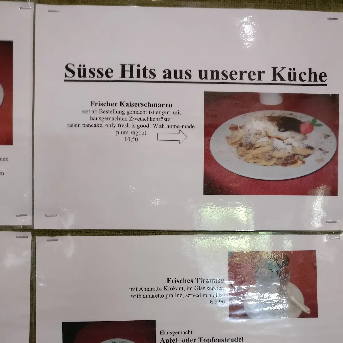 Speisekarte photo 3