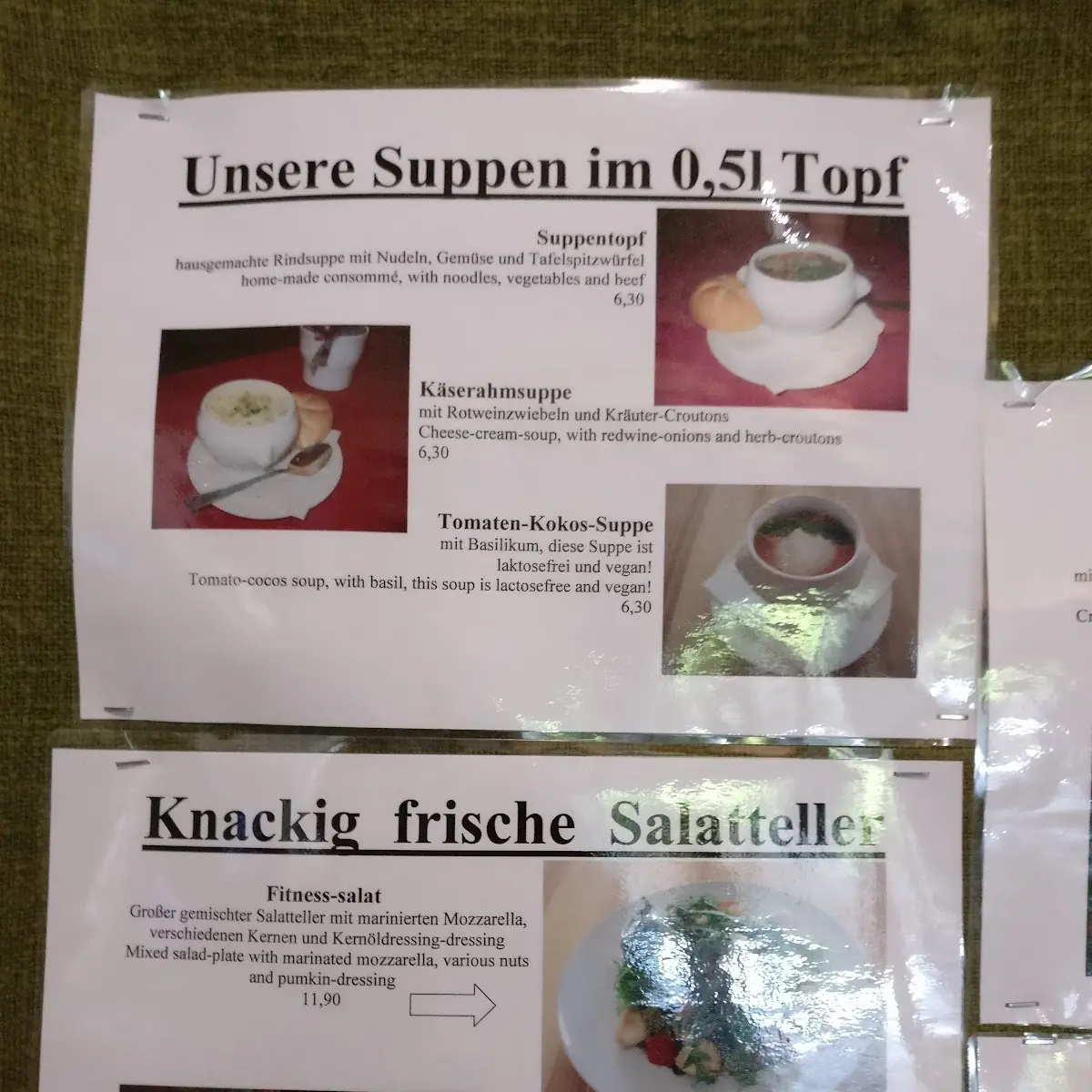 Speisekarte photo 4