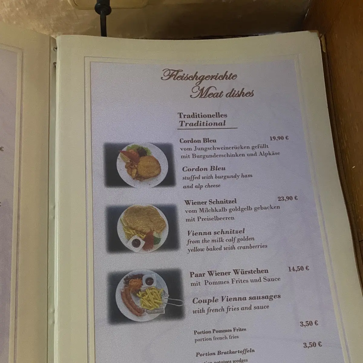 Speisekarte photo 8
