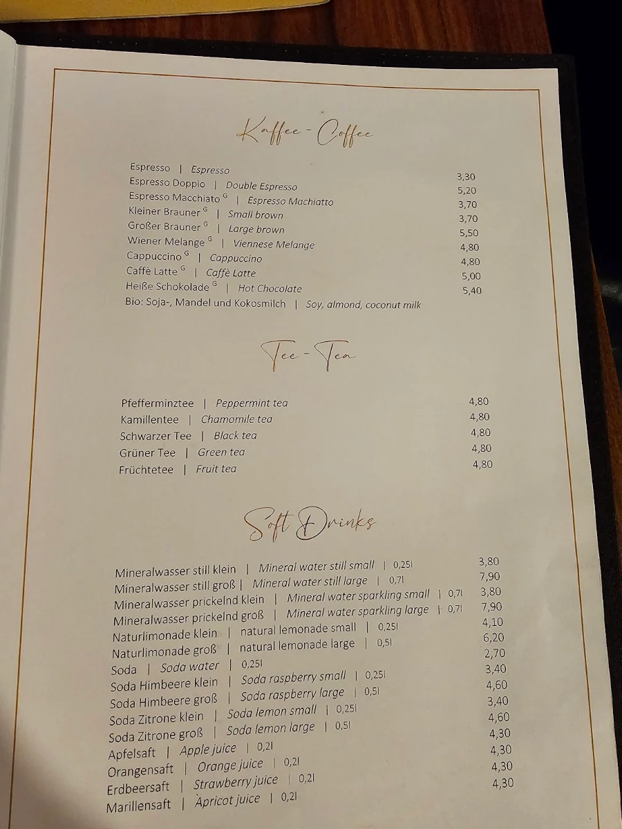Speisekarte photo 3