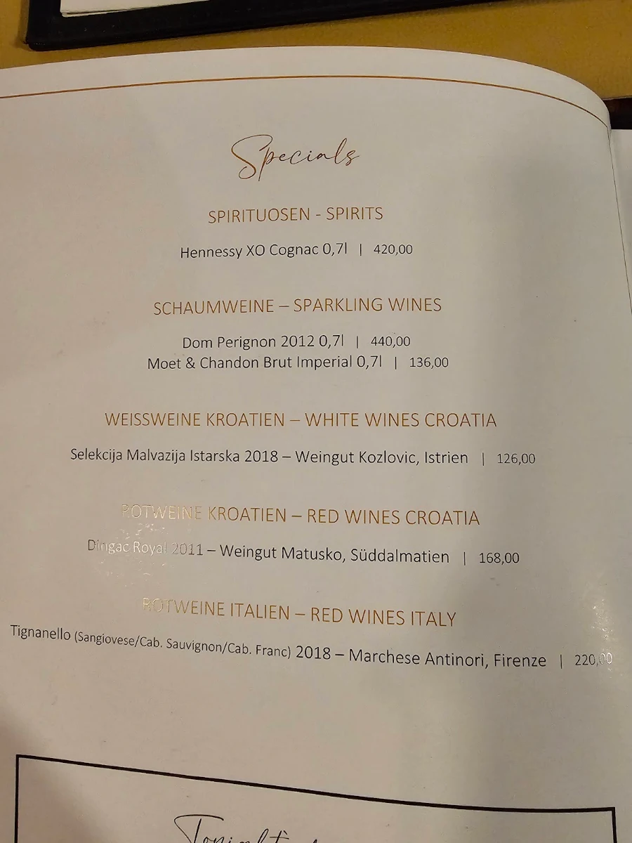 Speisekarte photo 4
