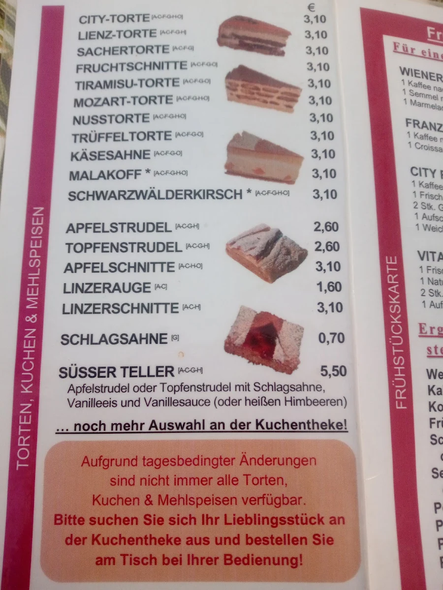 Speisekarte photo 2
