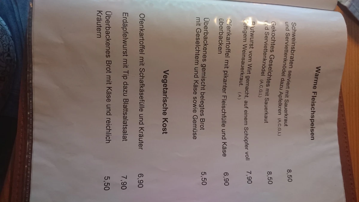 Speisekarte photo 3