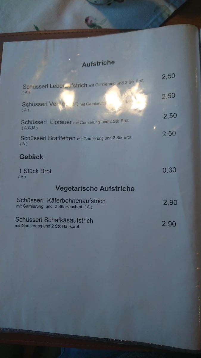 Speisekarte photo 6