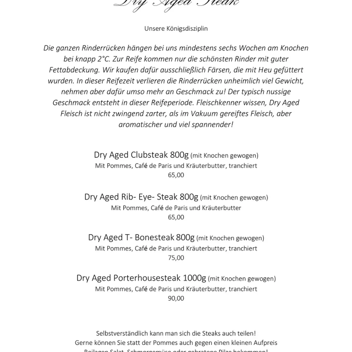 Speisekarte photo 3