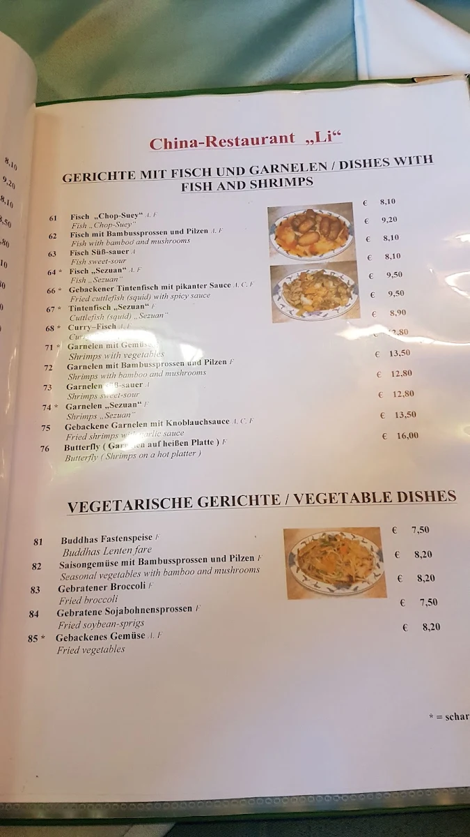 Speisekarte photo 5