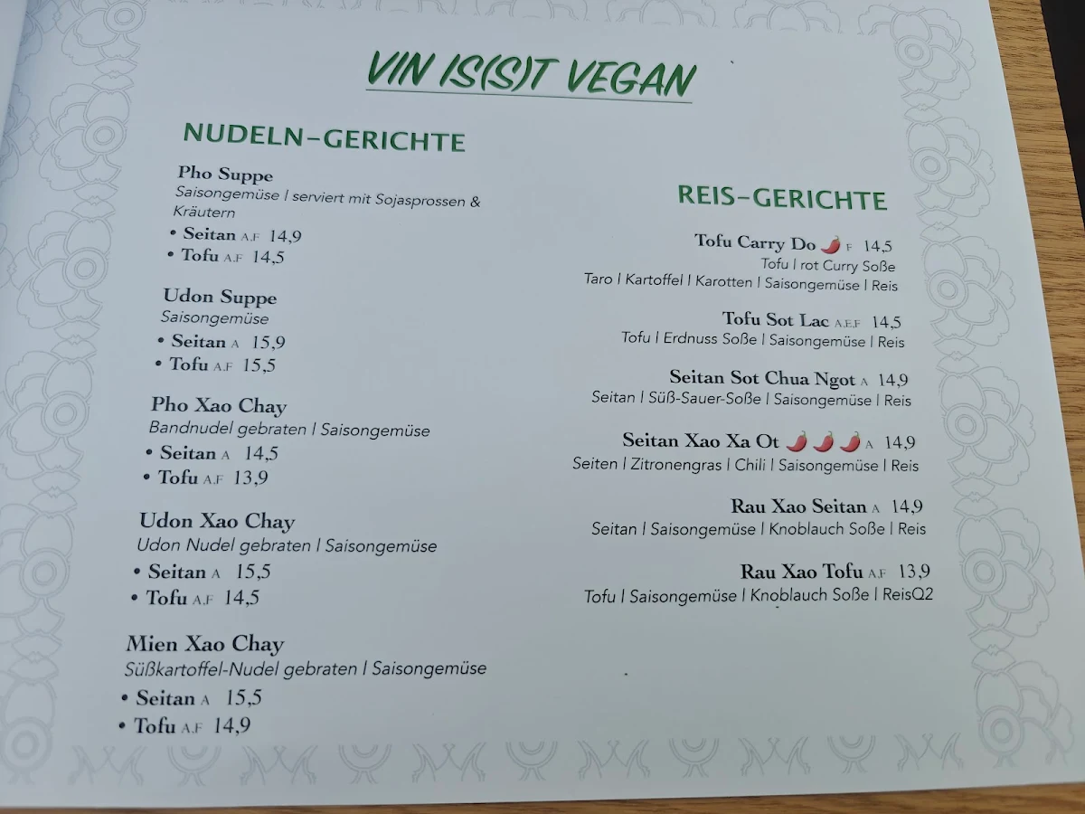 Speisekarte photo 3