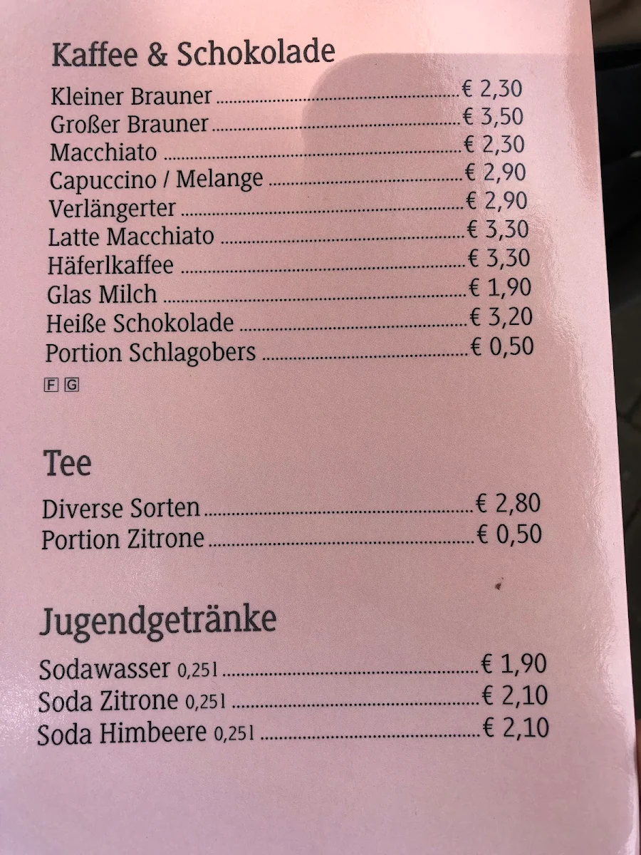Speisekarte photo 1