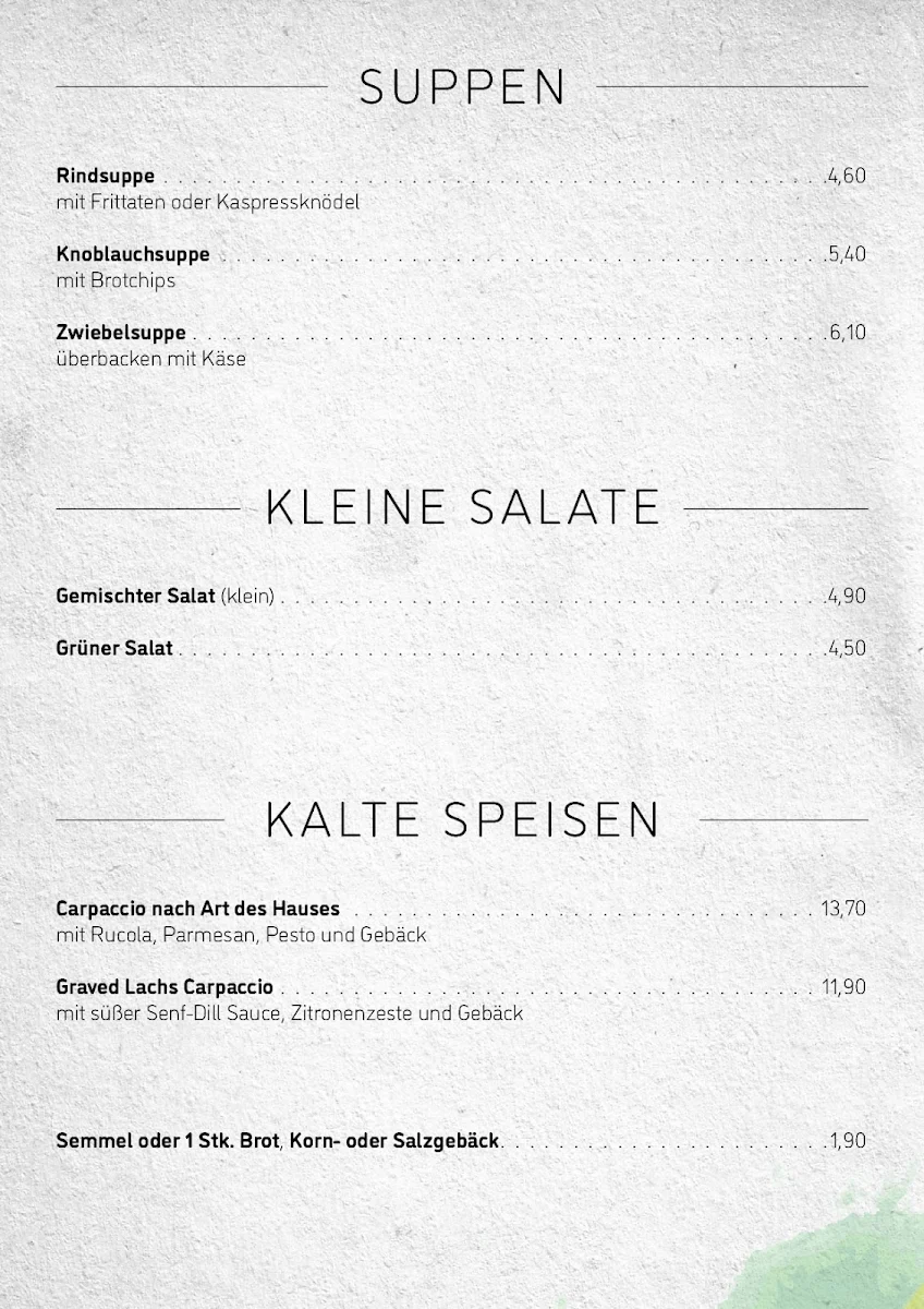 Speisekarte photo 3