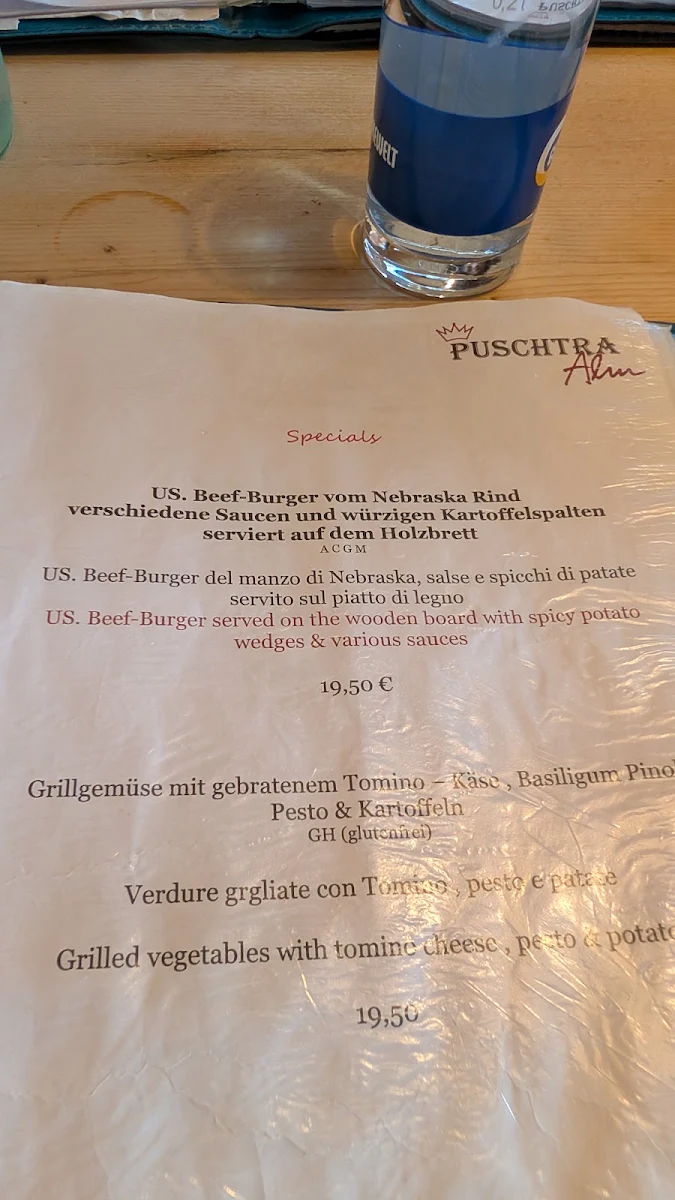 Speisekarte photo 1