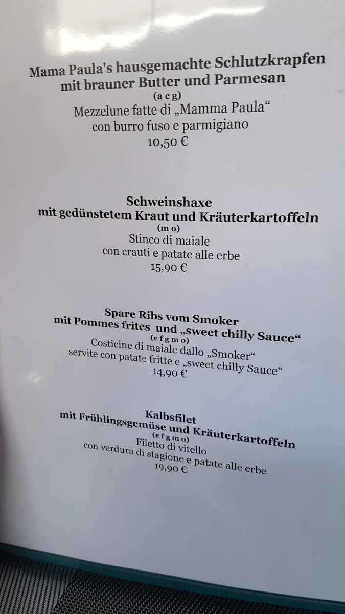 Speisekarte photo 5