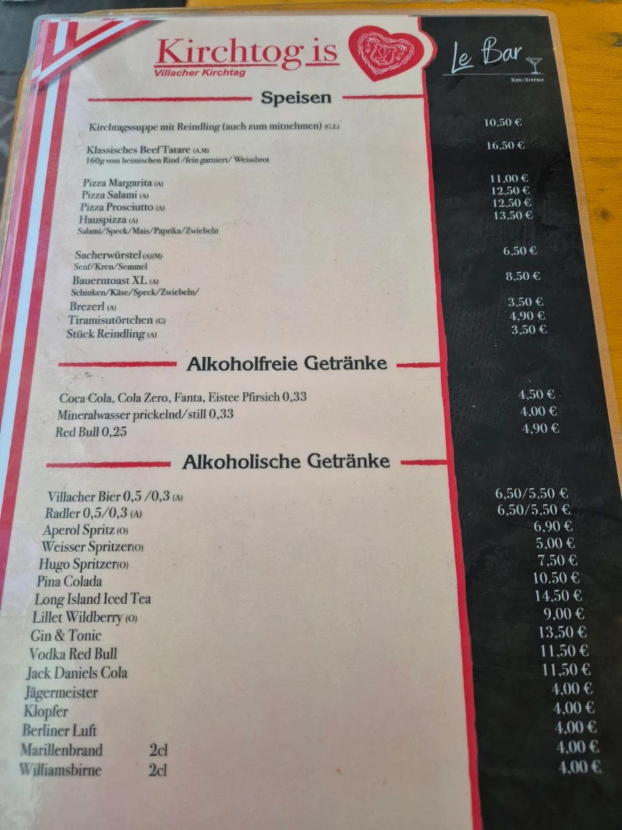 Speisekarte photo 1