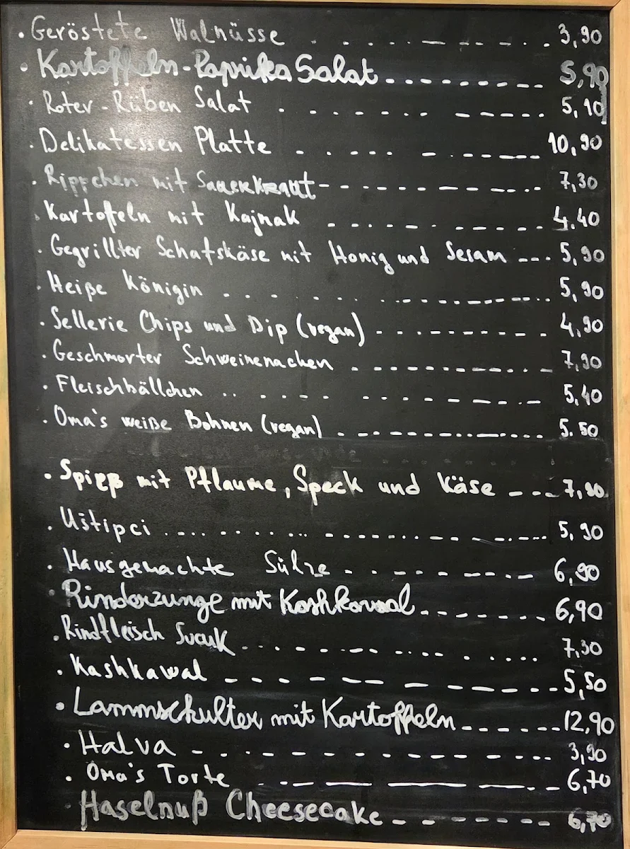 Speisekarte photo 2