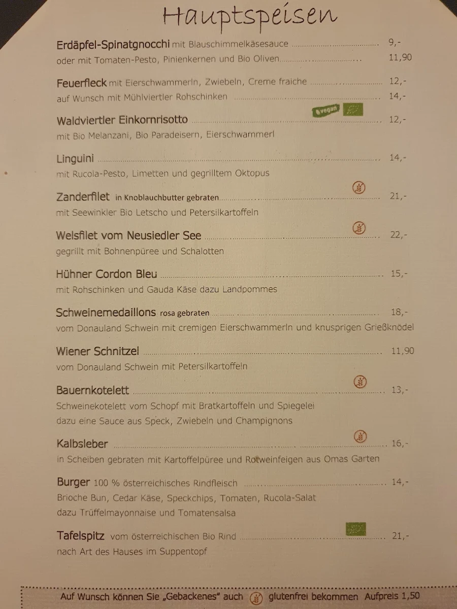 Speisekarte photo 9