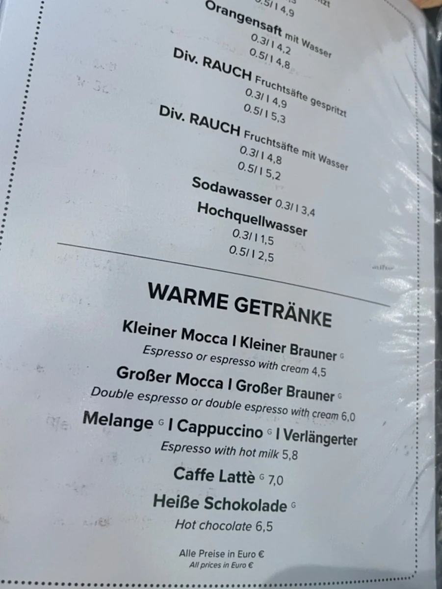 Speisekarte photo 10