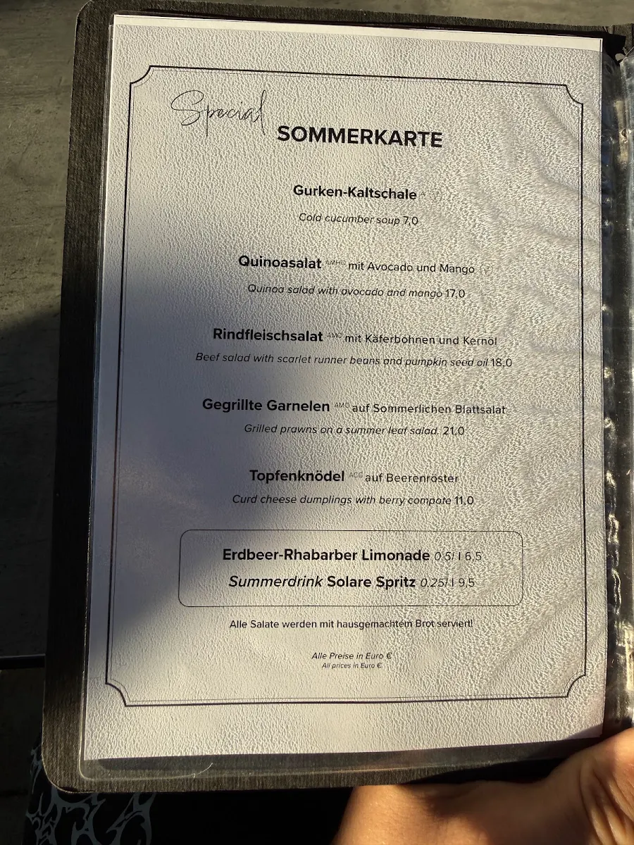 Speisekarte photo 5