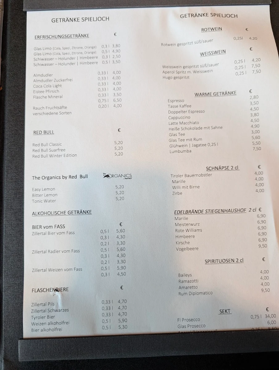 Speisekarte photo 3