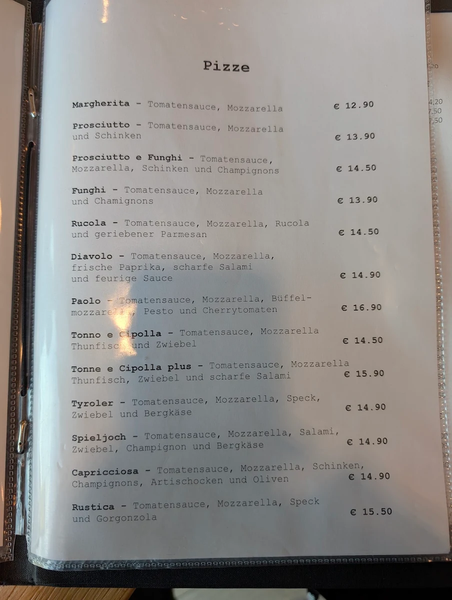 Speisekarte photo 5