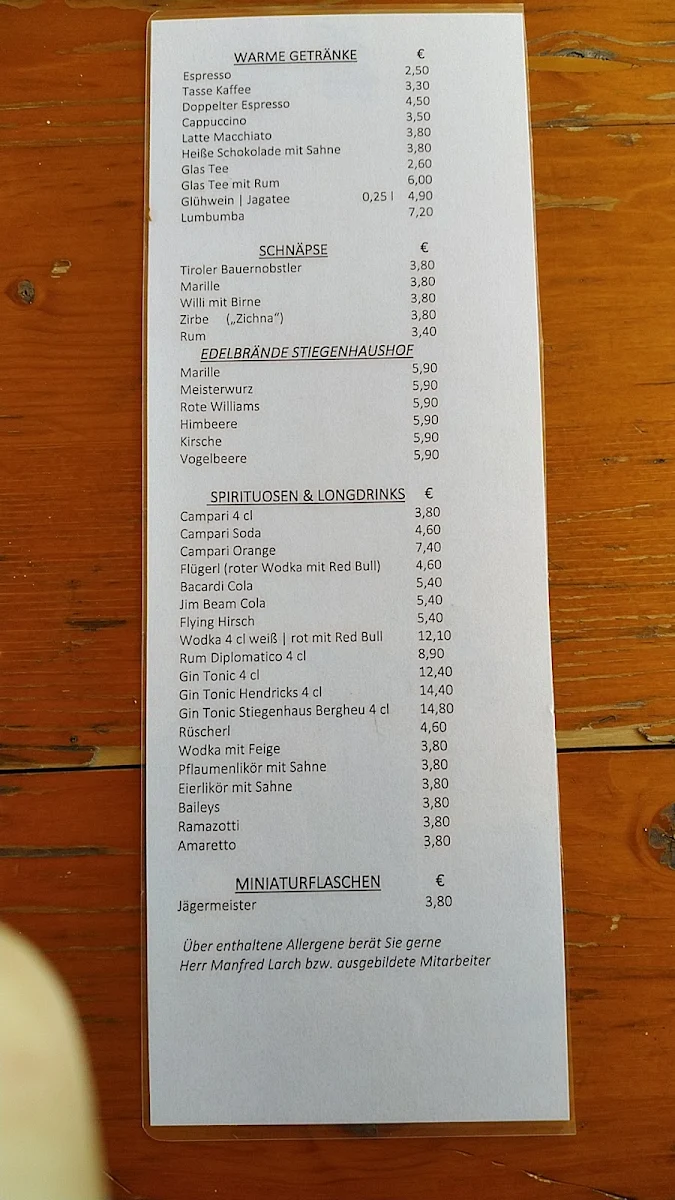 Speisekarte photo 6