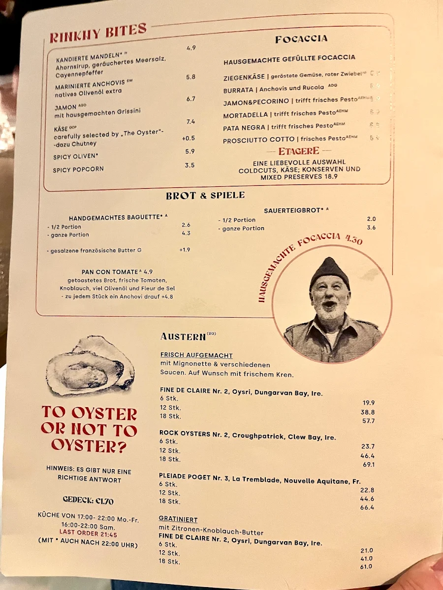 Speisekarte photo 1