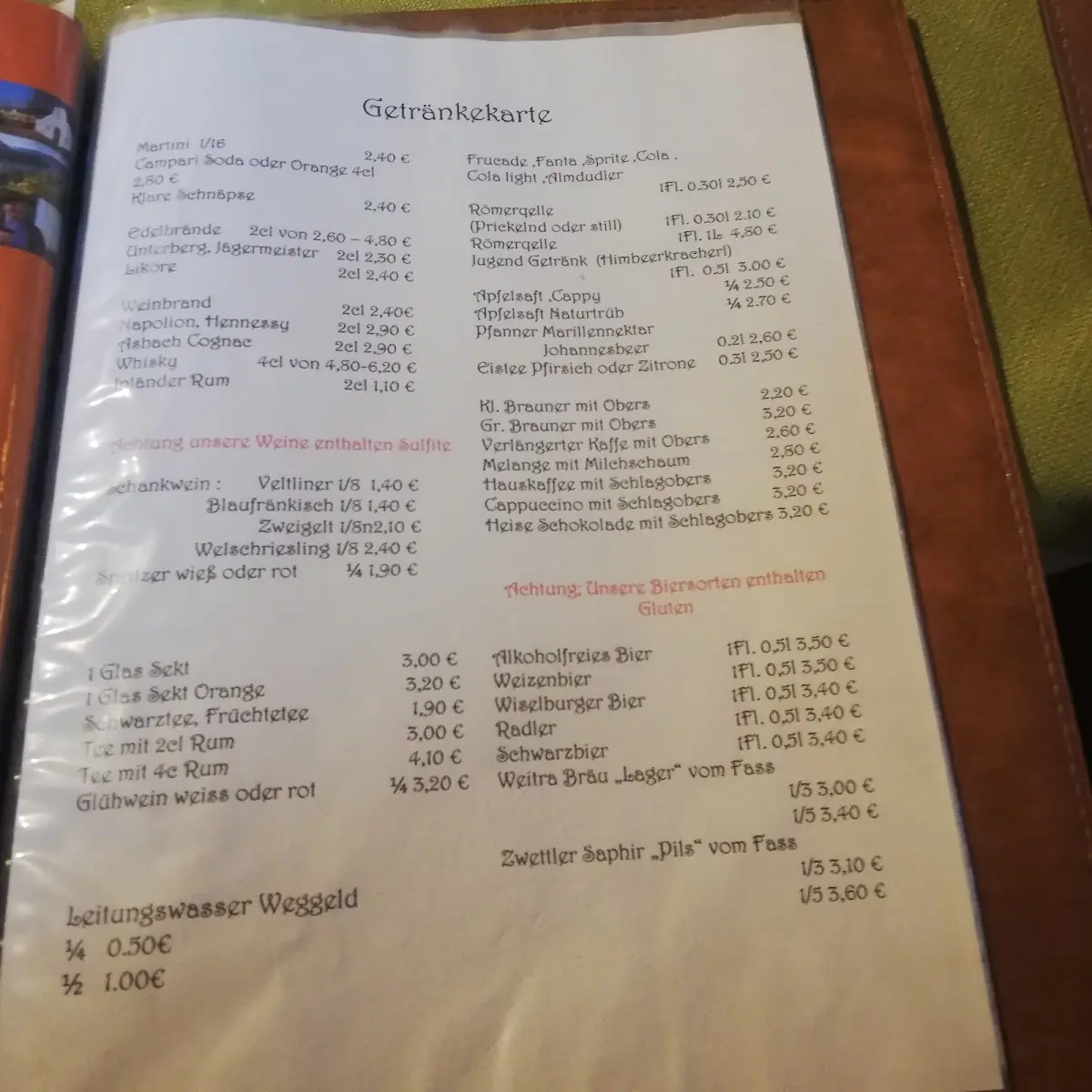 Speisekarte photo 2