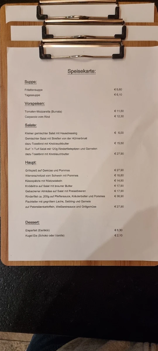 Speisekarte photo 1