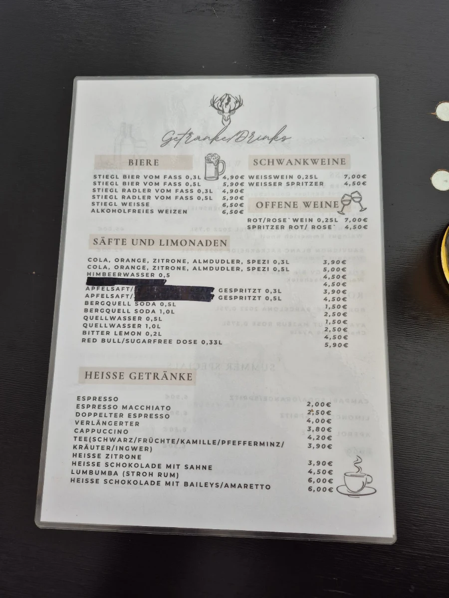 Speisekarte photo 2