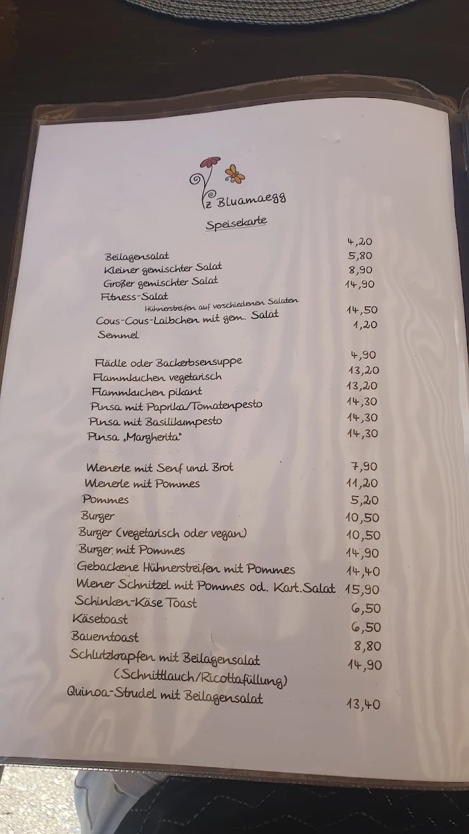 Speisekarte photo 2