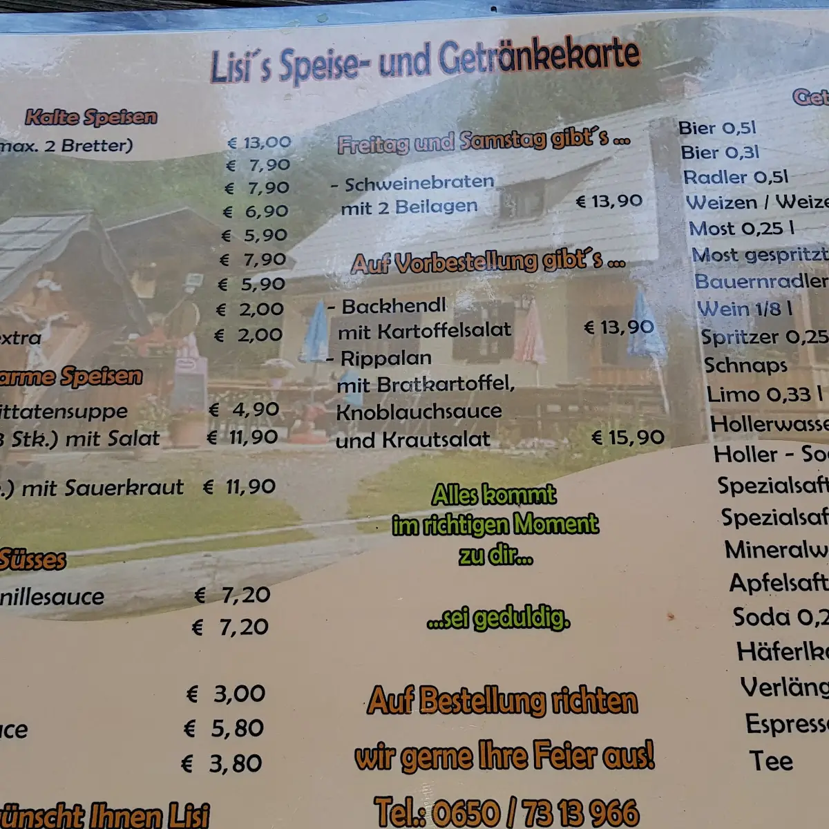 Speisekarte photo 4